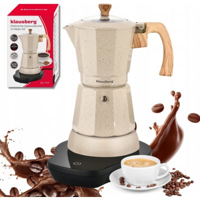 Elektrická konvička na kávu Klausberg Moka 6 šálků 500 W – Zboží Mobilmania