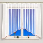 Olzatex Oblouková voálová záclona Lifta - 150x300 cm – meruňková lemovka – Hledejceny.cz
