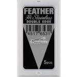 Žiletky na holení Feather Platinum 5 ks – Hledejceny.cz