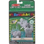 Melissa & Doug Škrabací obrázky Safari – Zboží Dáma