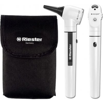 Rudolf Riester GmbH Diagnostický set e-scope Riester varianta: XL 2,5 V, bílý v pouzdře – Hledejceny.cz