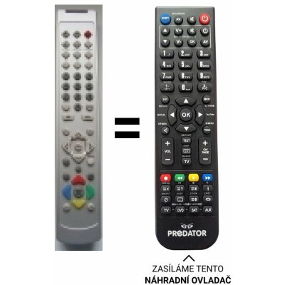 Dálkový ovladač Predátor BUSH LCD32TV005HD – Hledejceny.cz