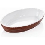 PGX 4950 240 Porcelánová zapékací miska hnědá 24 x 14 x 4,5 cm – Zboží Mobilmania