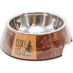 Akinu ČESKÝ LES melaminová miska s nerez vložkou L 1200 ml – Zboží Dáma