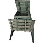 Krušnohorský Nábytek Dřevěný kompostér Pyramida 1040 litrů 4ZPK – Zboží Dáma