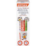 Elmex Kids zubní pasta 50 ml + zubní kartáček + kelímek na zubní kartáček dárková sada – Sleviste.cz