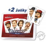 VIKTORIO Žolíkové karty ČESKO-SLOVENSKÉ filmové legendy 3 ks – Zboží Dáma
