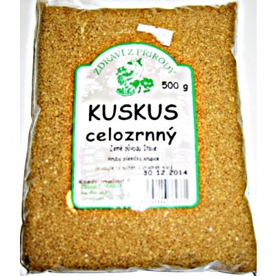 Zdraví z přírody Kuskus celozrnný, 0,5 kg – Hledejceny.cz