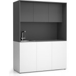 Kuchyňka PLAN NIKA se dřezem a baterií 1481 x 600 x 2000 mm – Zboží Dáma