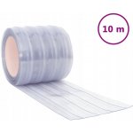 PVC izolační dveřní clona, 200 mm x 1,6 mm, průhledná, 25 m – Hledejceny.cz
