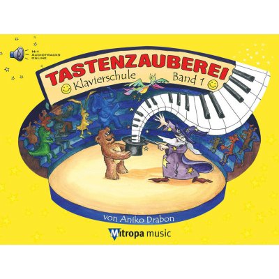Tastenzauberei Klavierschule Band 1 + CD – Sleviste.cz