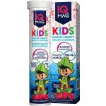 IQ Mag Kids Organický hořčík + vitamín B6 šumivé tablety pro děti s malinovou příchutí 20 tablet – Hledejceny.cz