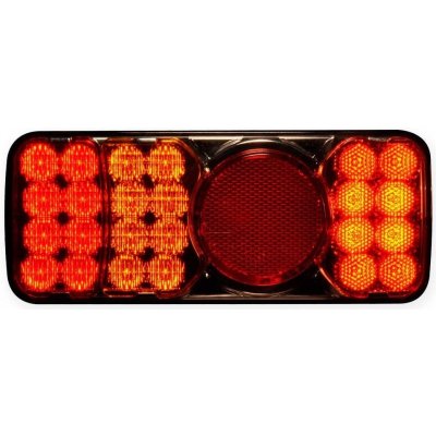 WAS LED světlo na vozíky a přívěsy W66L (200 x 85 x 40 mm) - levé – Hledejceny.cz