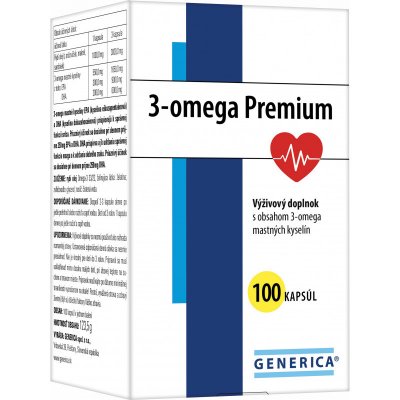 Generica 3 omega 1000 100 kapslí
