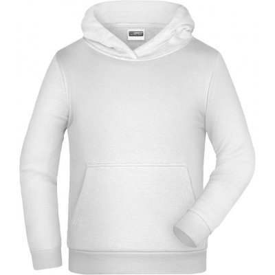 James Nicholson Dětská mikina s kapuci Basic Hoody Children Bílá – Zbozi.Blesk.cz