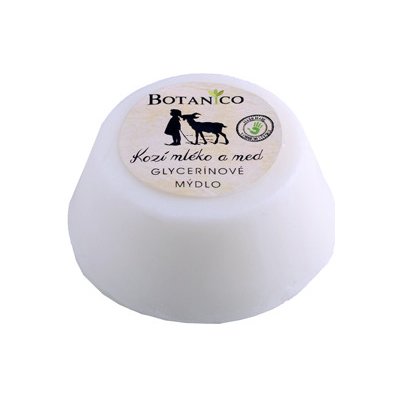Procyon Botanico glycerínové mýdlo mufin kozí mléko s medem 80 g