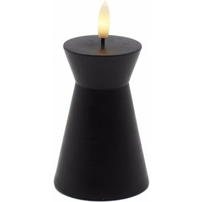 Sirius Sille Cone LED svíčka černá – Hledejceny.cz
