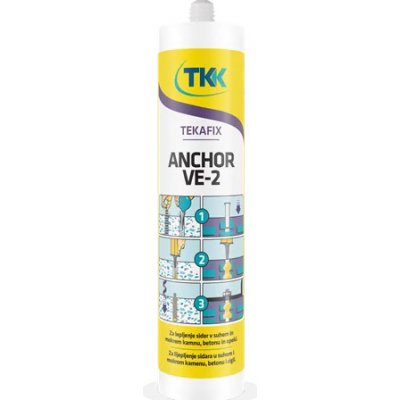 TKK Chemická kotva VE-2 Vinylester 300 ml – Zboží Mobilmania