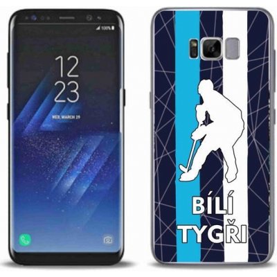 Pouzdro mmCase Gelové Samsung Galaxy S8 Plus - bílí tygři – Zboží Mobilmania