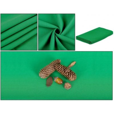 Fotověci Fotoplátno Fotopozadí Fotografické Bavlněné Pozadí 2x3m - Výběr barev Barva: Zelená – Zboží Živě