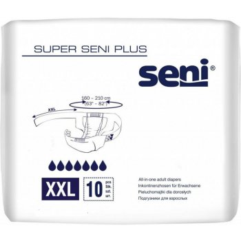 Super Seni Plus XXL 10 ks od 273 Kč - Heureka.cz