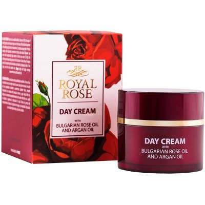 Royal Rose denní krém s růžovým a arganovým olejem 50 ml – Zbozi.Blesk.cz