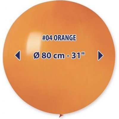 Gemar Balloons Obří nafukovací balon - oranžová – Zbozi.Blesk.cz