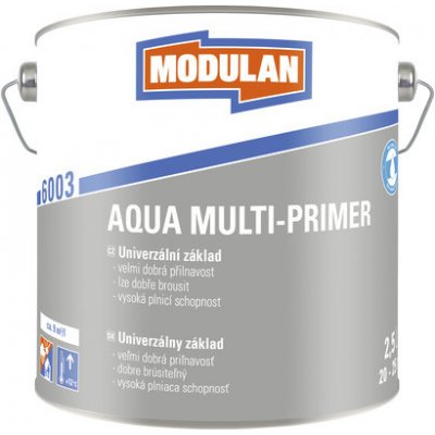 Modulan Aqua Multi-Primer 2,5 l Bílá – Sleviste.cz