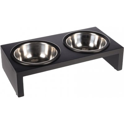 Karlie-Flamingo dvojMiska se stojánkem Kobushi S 2 x 220 ml 30 x 15 x 7 cm – Zboží Dáma