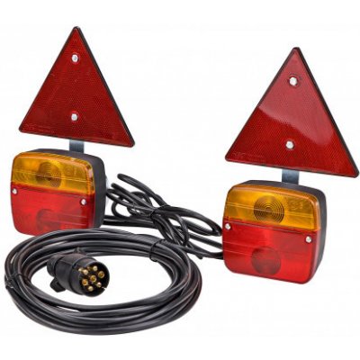 DEMA Koncová světla s odrazkami na přívěs magnetická 12 V 69014D | Zboží Auto
