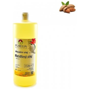 Purelia přírodní masážní olej mandlový 1 l