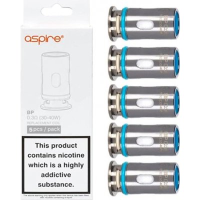 Aspire BP Coil mesh 0.3 ohm 5 ks – Hledejceny.cz