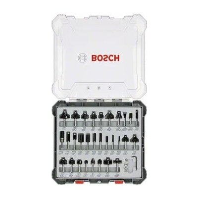 BOSCH 30dílná smíšená sada fréz 6mm (Profi) 2 607 017 474 – Zbozi.Blesk.cz