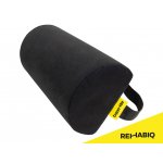 Rehabiq bederní opěrka půlválec černá 28x9cm – Zboží Mobilmania