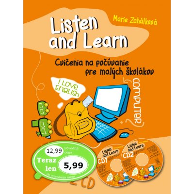 Listen and Learn Cvičenia na počúvanie pre malých školákov + 2 CD