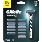 Gillette Mach3 + 11 ks hlavic – Zboží Mobilmania