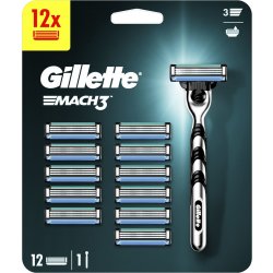 Gillette Mach3 + 11 ks hlavic