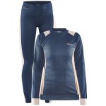 Craft Core Dry Baselayer W tmavě modrá s růžovou 1909706-698718 – Zboží Dáma