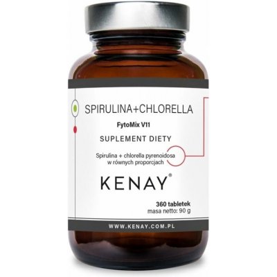 Kenay Spirulina chlorella FytoMix V11 360 tablet – Hledejceny.cz