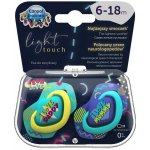 Canpol Babies symetrických silikon Neon Love Baby růžovo žlutá 2 ks – Sleviste.cz