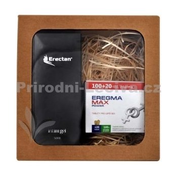 Eregma Max Power 120 tablet + Erectan Exclusive intim gel 50 ml