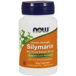 Now Double Strength Silymarin milk thistle extract 300 mg 200 rostlinných kapslí – Hledejceny.cz
