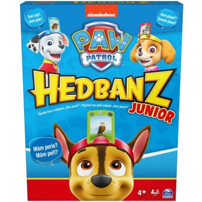 Spina master Hedbanz Paw Patrol Junior Hra hádanek CZ/SK – Hledejceny.cz