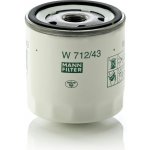 Olejový filtr MANN-FILTER W 712/43 MF W712/43 – Hledejceny.cz