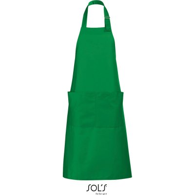 SOL's Collection Zástěra Gala s laclem COT25801052099-kelly green Zelená kelly – Hledejceny.cz