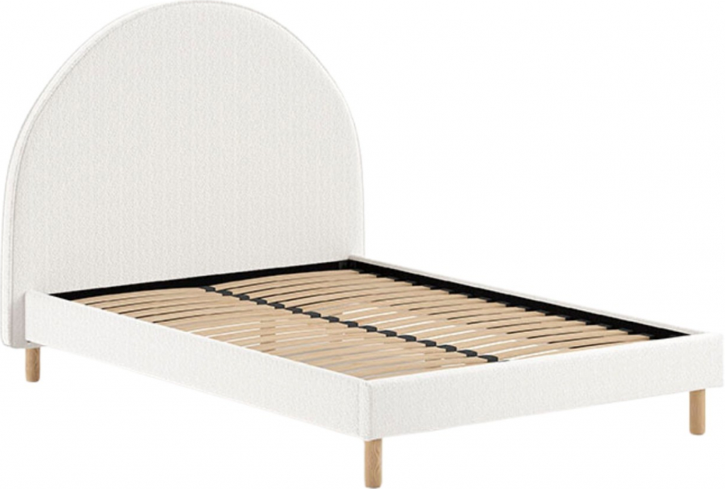 Vipack Moon Bílá bouclé