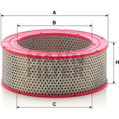 MANN FILTER Vzduchový filtr C 1770 – Hledejceny.cz