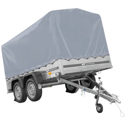 UNITRAILER GARDEN 265/2 KIPP s rámem H-1100 a šedou plachtou – Sleviste.cz