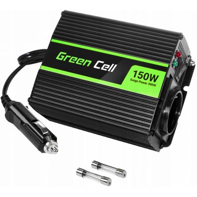 Green Cell INV29 12V/230V 150W/300W čistý sinus | Zboží Auto