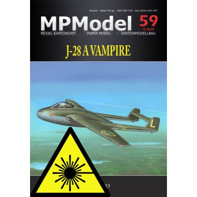 J-28A Vampire Laserové doplňky kostra, detaily – Hledejceny.cz